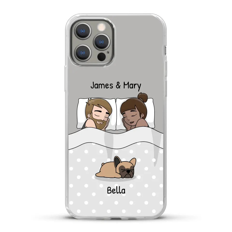 Cuddles with pets - Personalised Phone Case