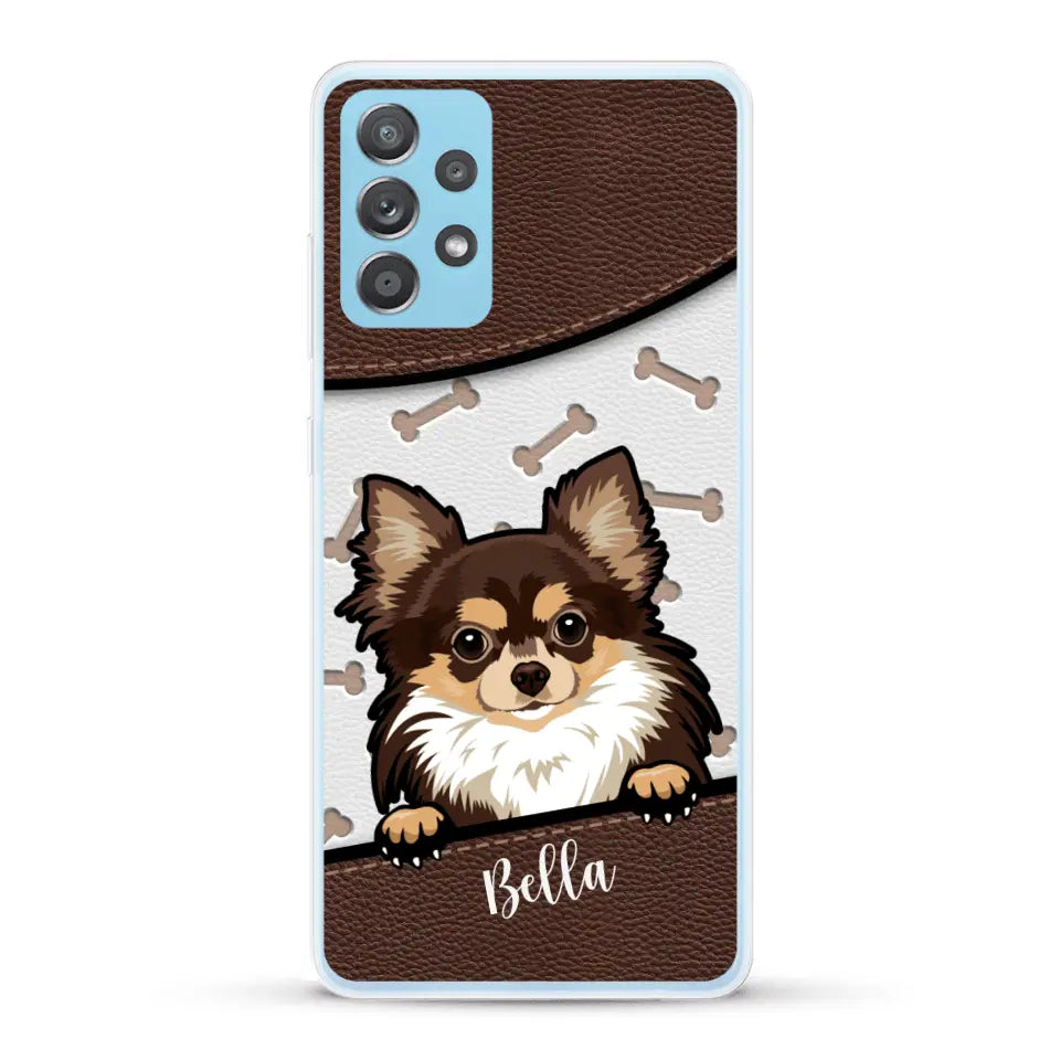 Pet leather look - Personalised Phone Case