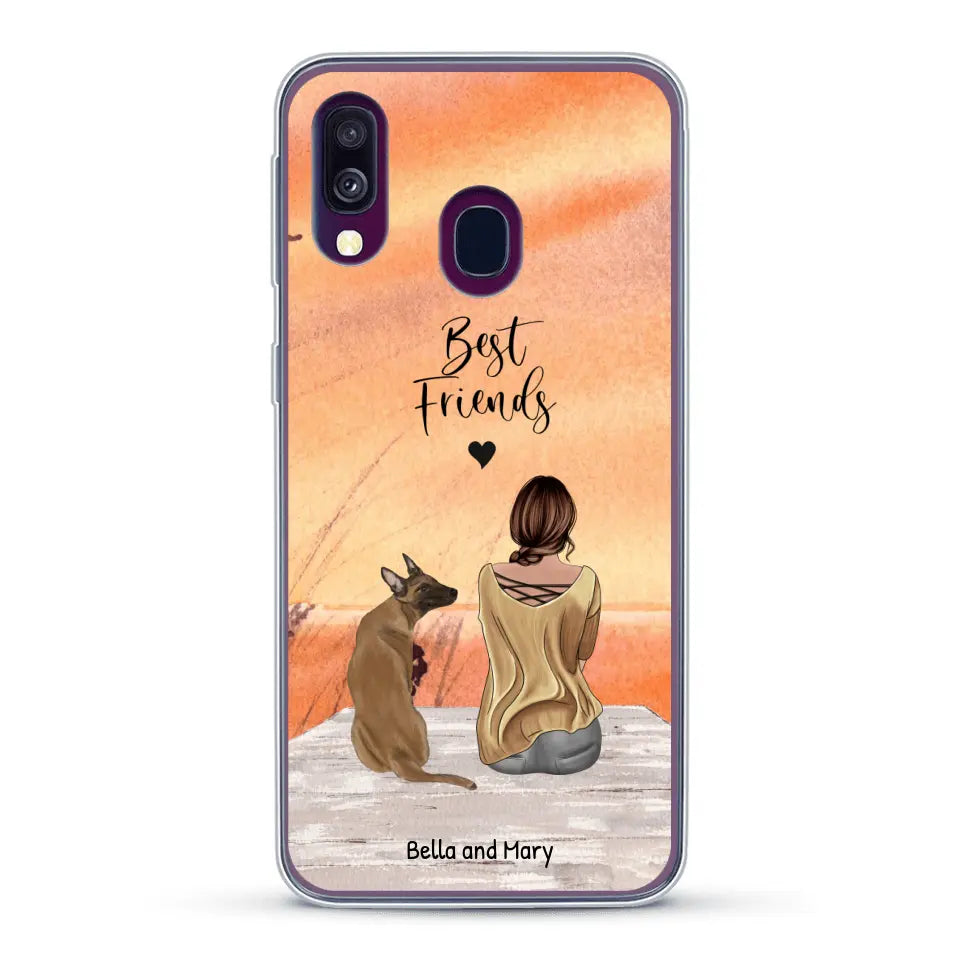 Together with my pet - Personalised Phone Case