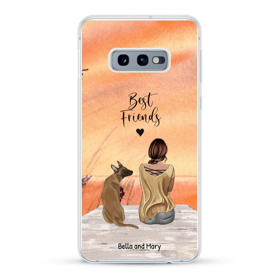 Together with my pet - Personalised Phone Case