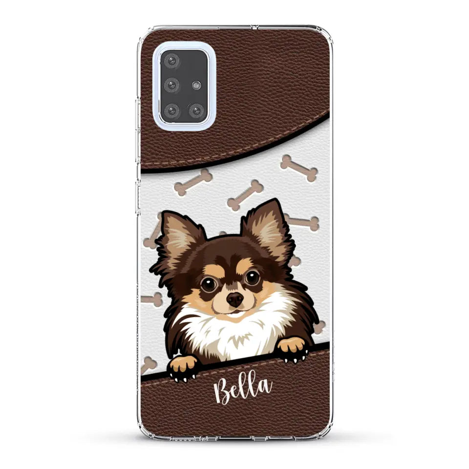 Pet leather look - Personalised Phone Case