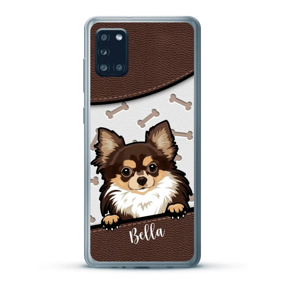 Pet leather look - Personalised Phone Case