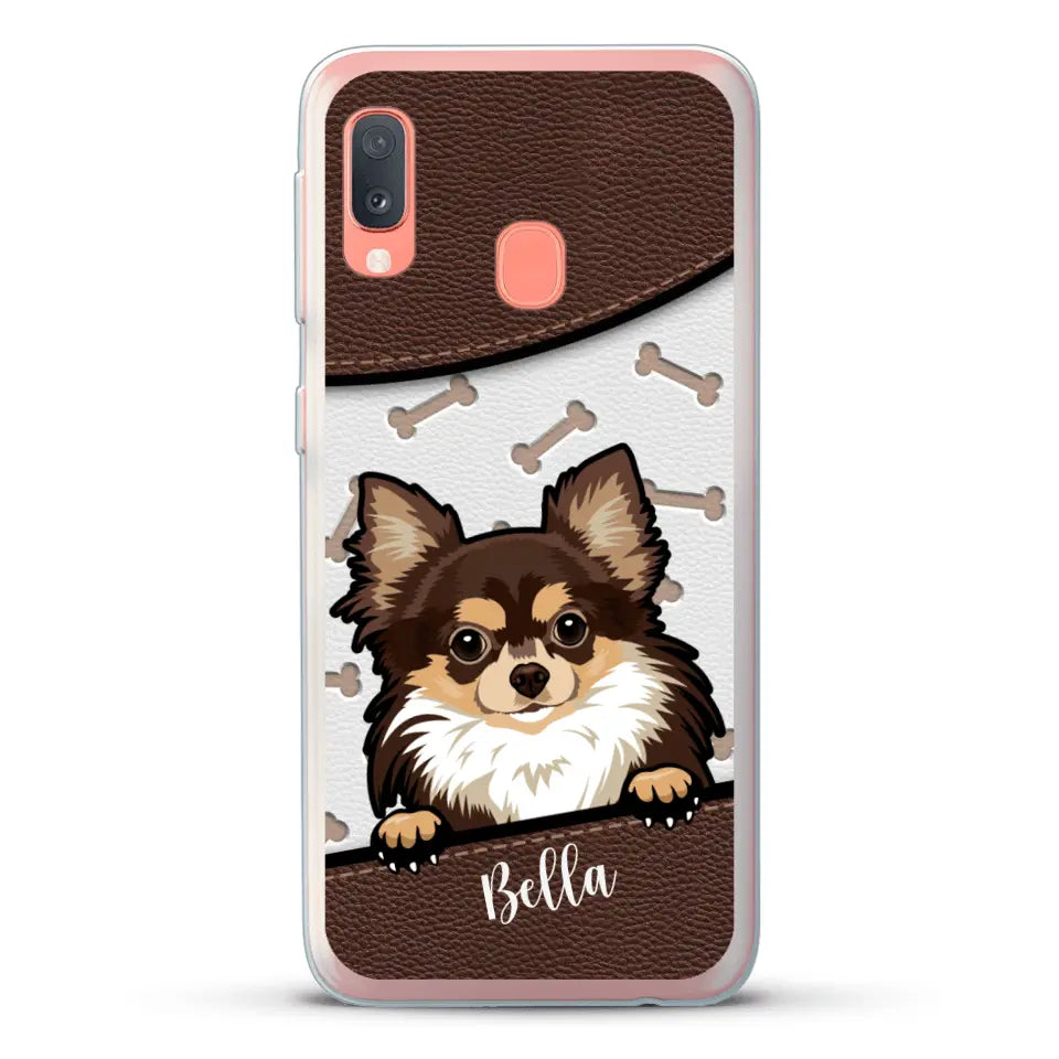 Pet leather look - Personalised Phone Case