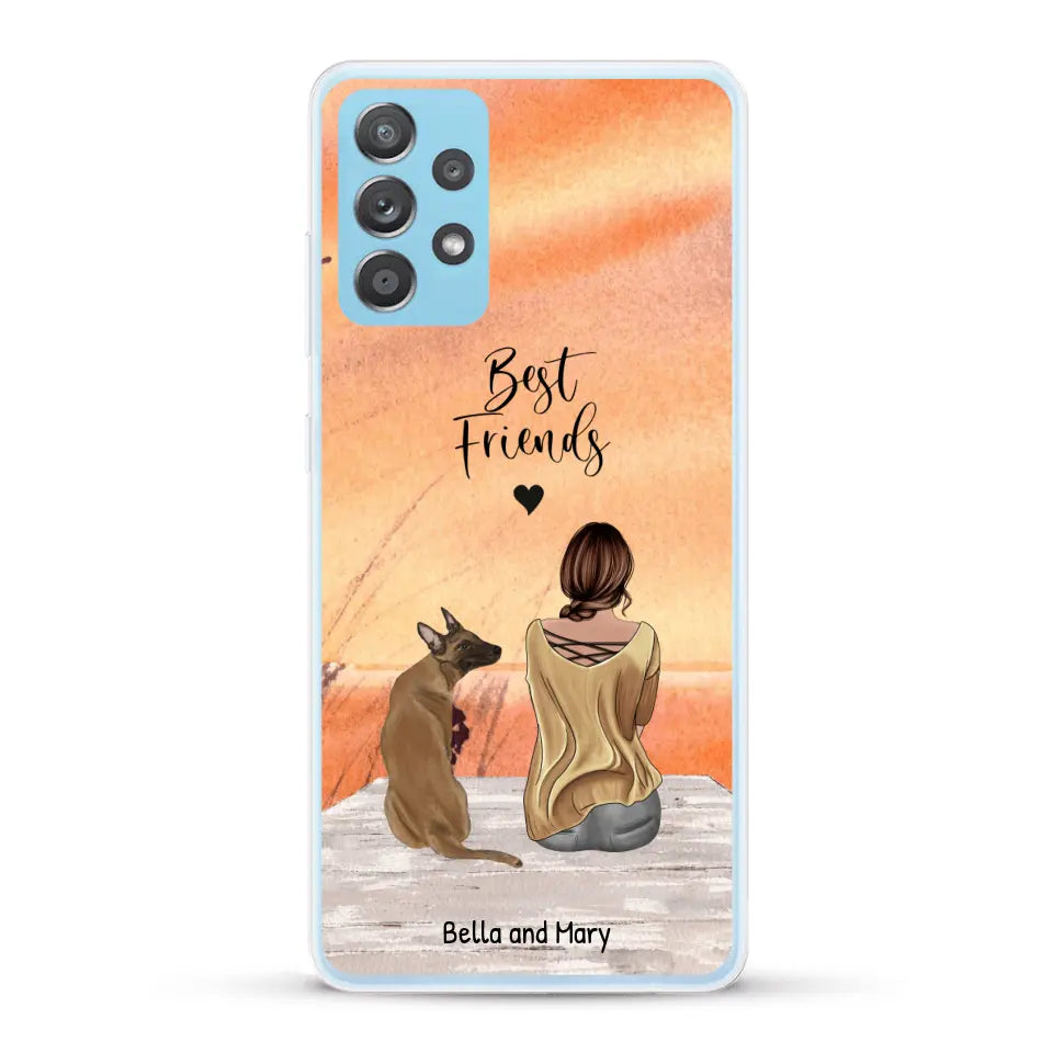 Together with my pet - Personalised Phone Case