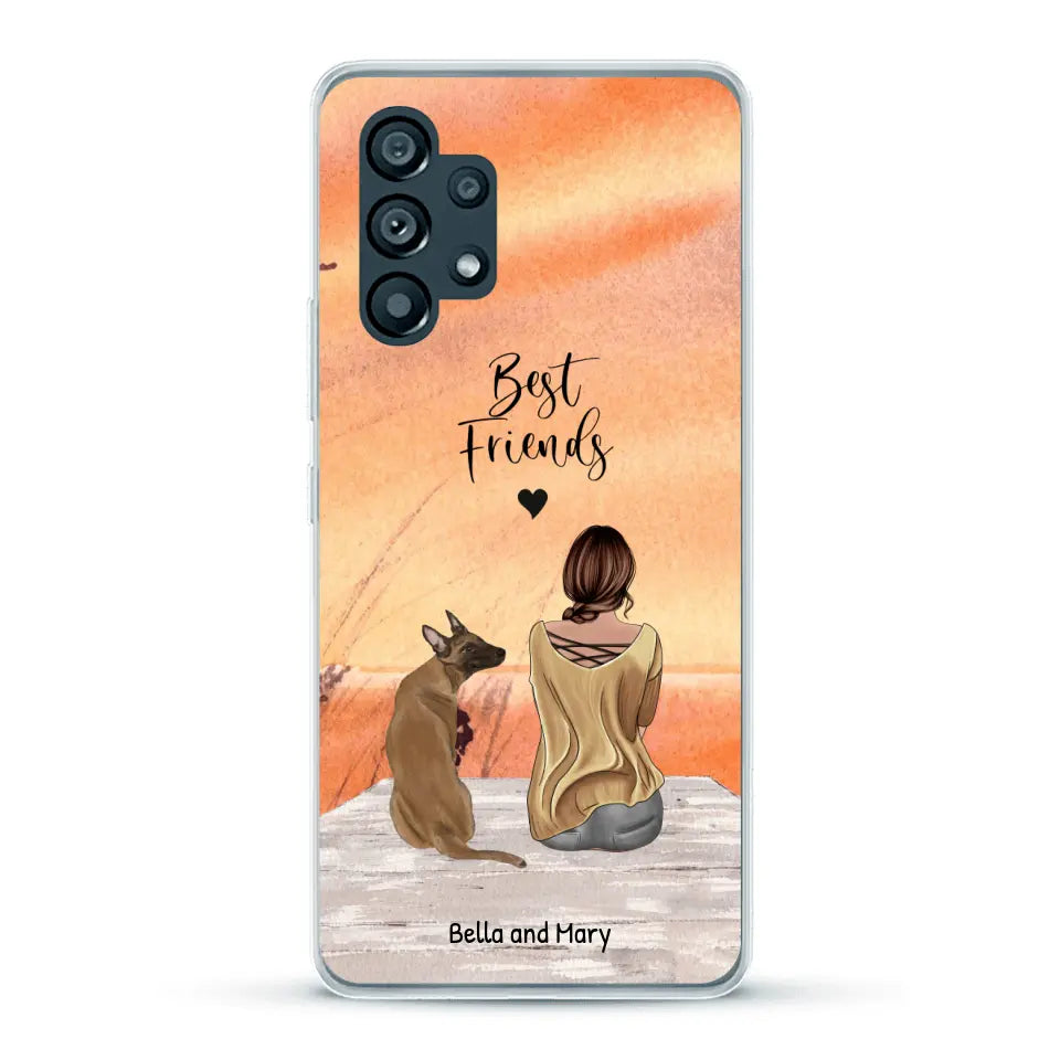 Together with my pet - Personalised Phone Case