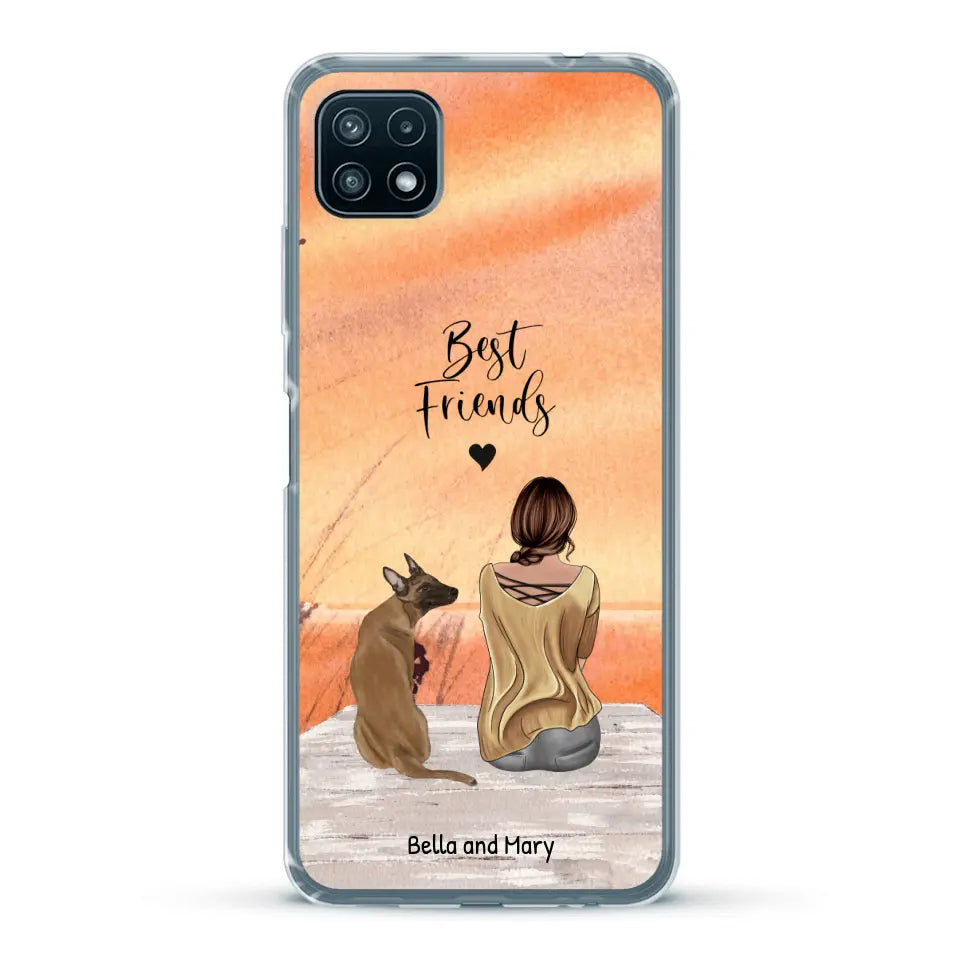 Together with my pet - Personalised Phone Case