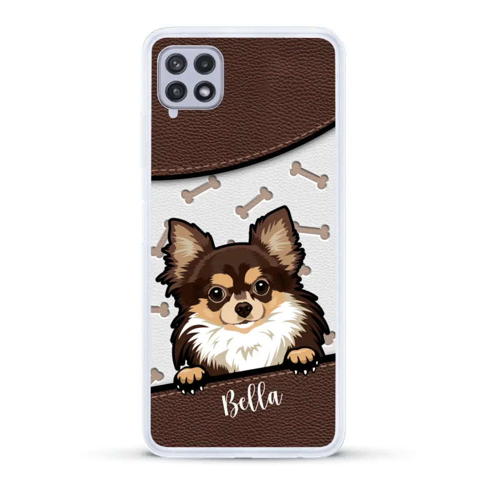 Pet leather look - Personalised Phone Case