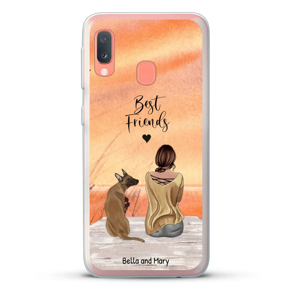 Together with my pet - Personalised Phone Case