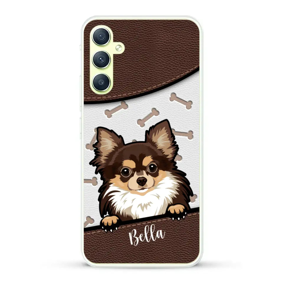 Pet leather look - Personalised Phone Case