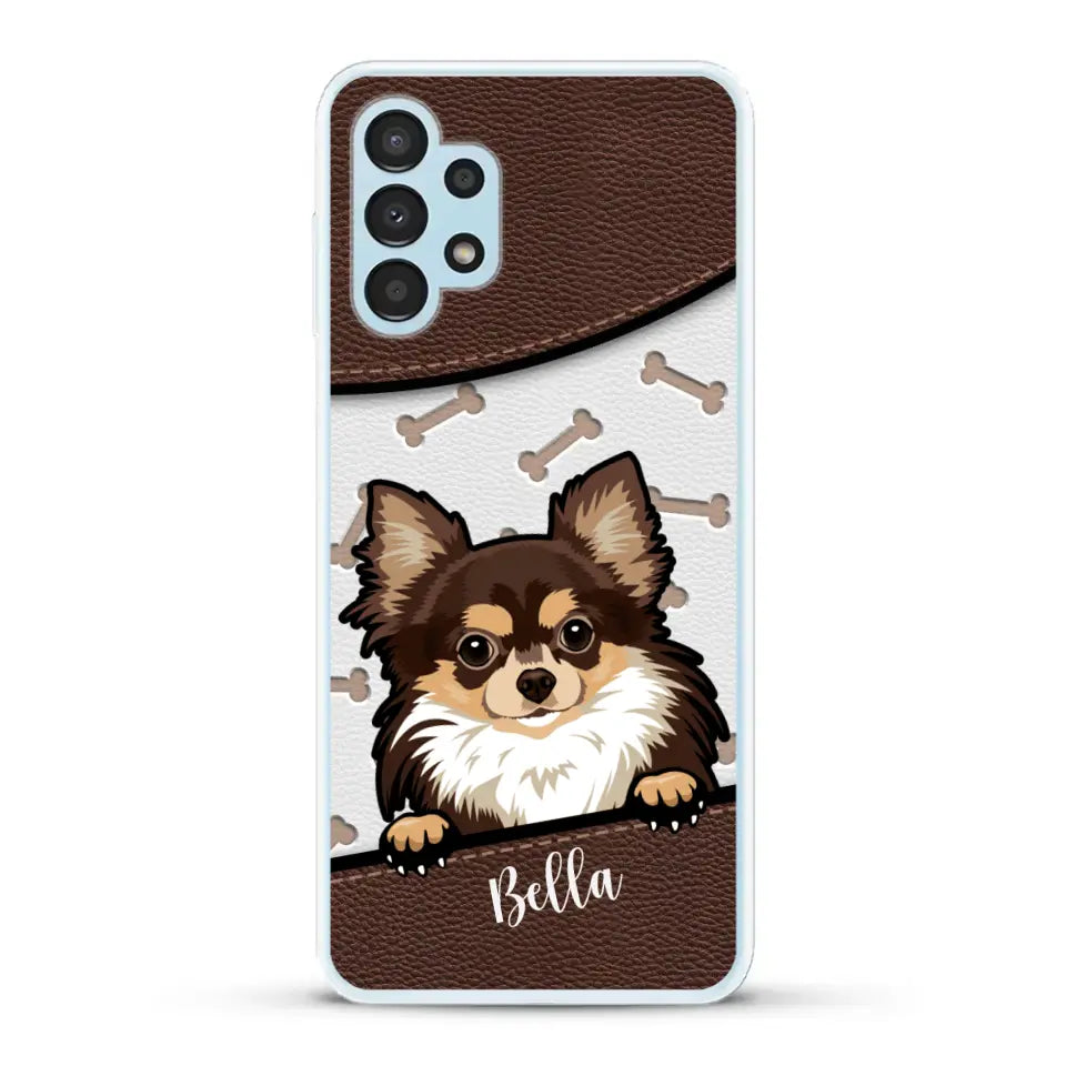 Pet leather look - Personalised Phone Case