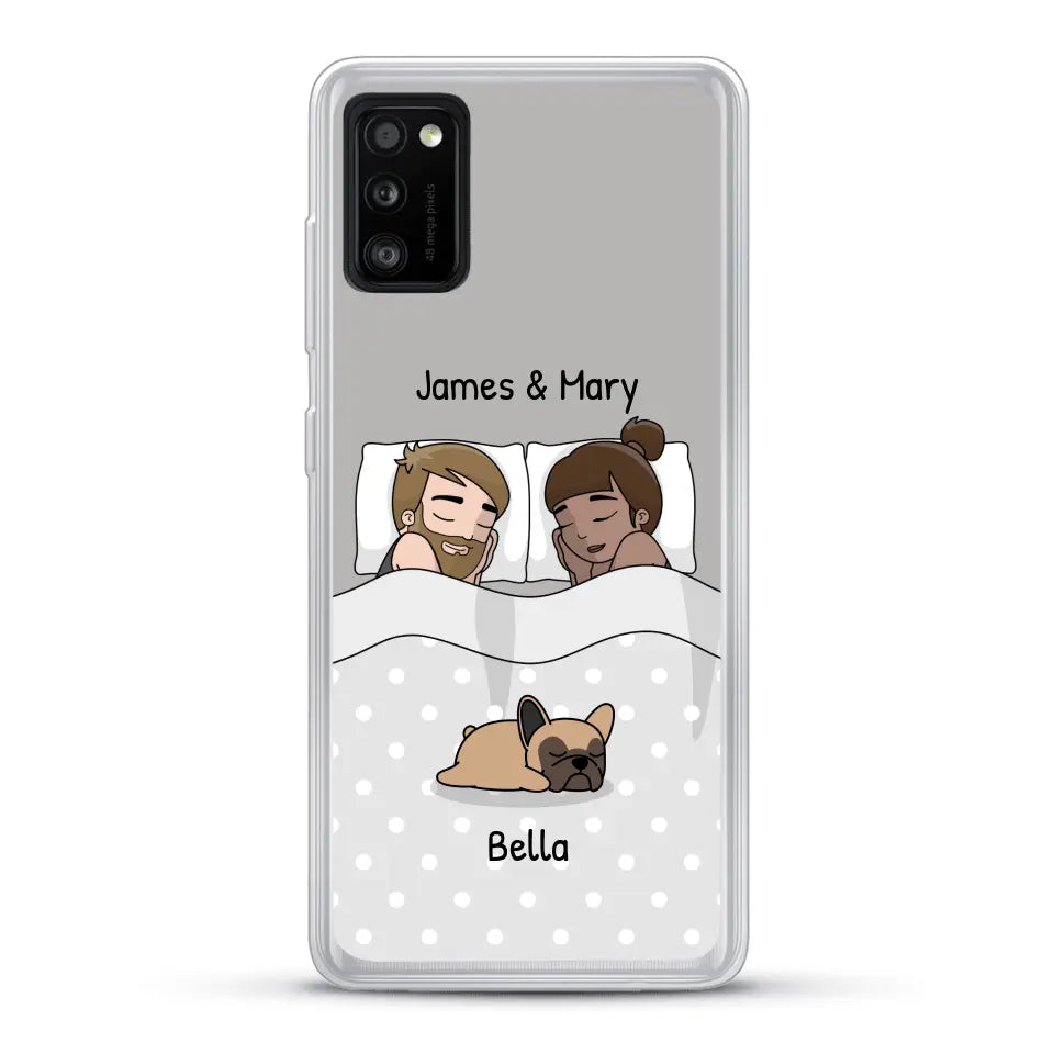 Cuddles with pets - Personalised Phone Case