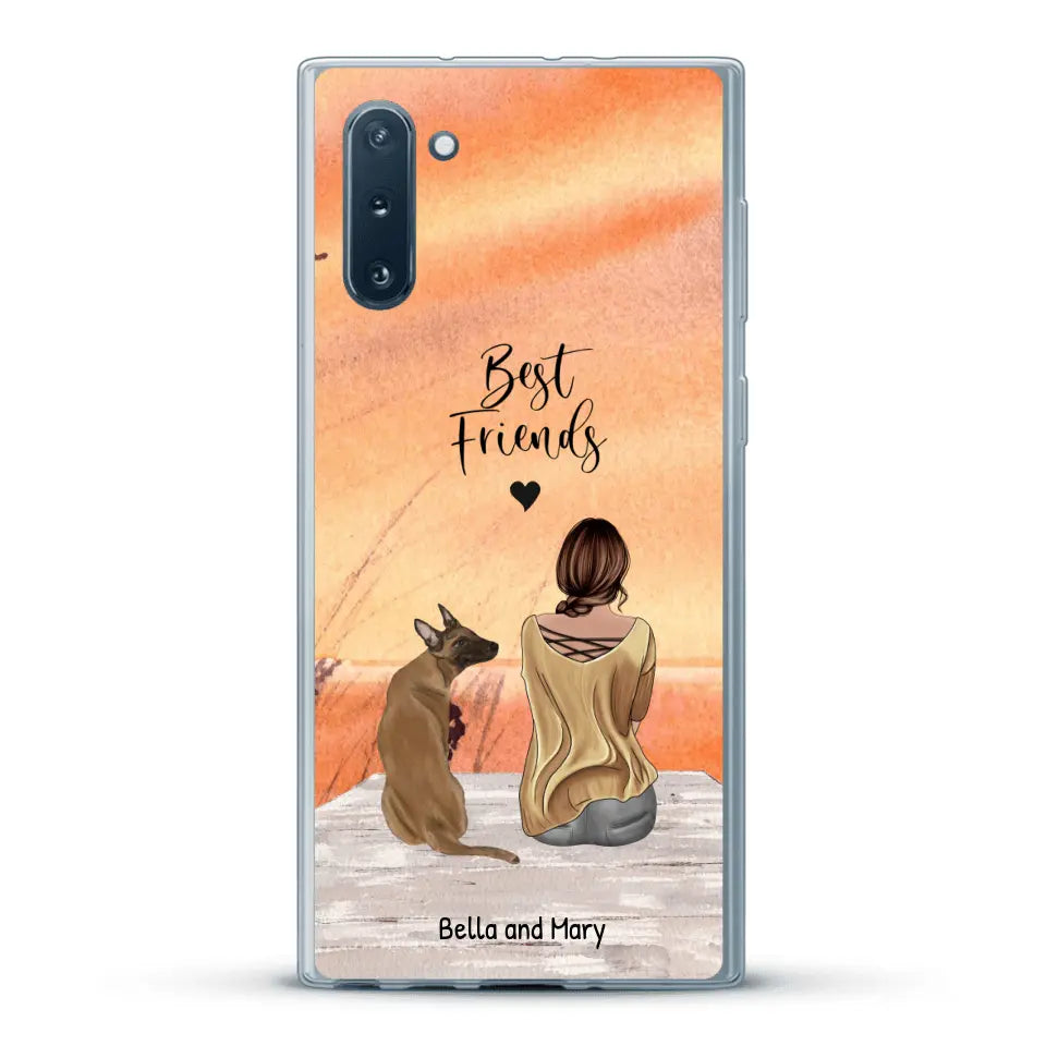 Together with my pet - Personalised Phone Case