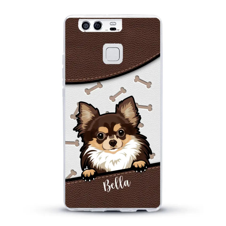 Pet leather look - Personalised Phone Case