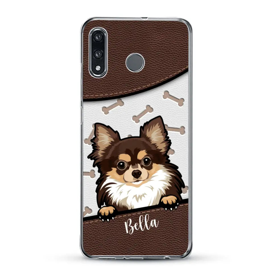 Pet leather look - Personalised Phone Case