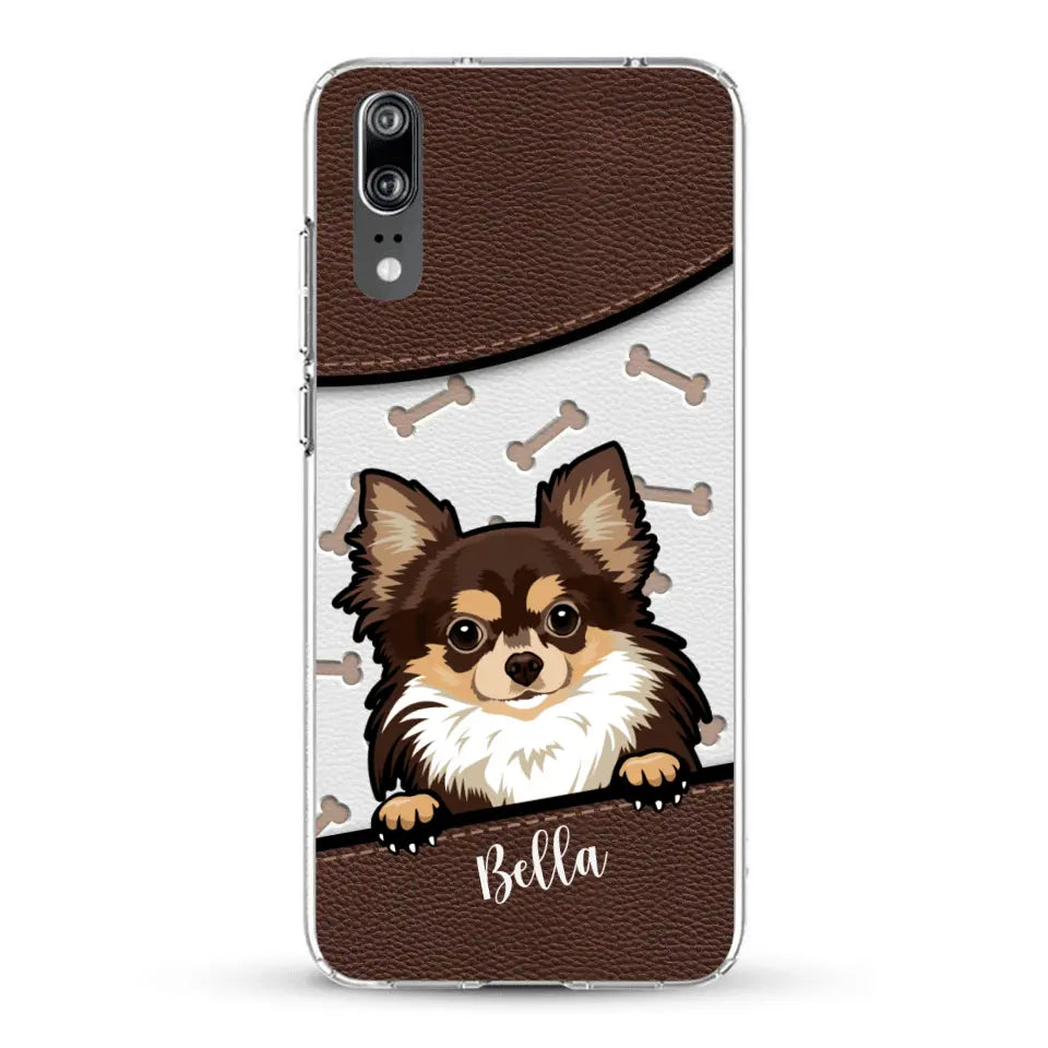 Pet leather look - Personalised Phone Case