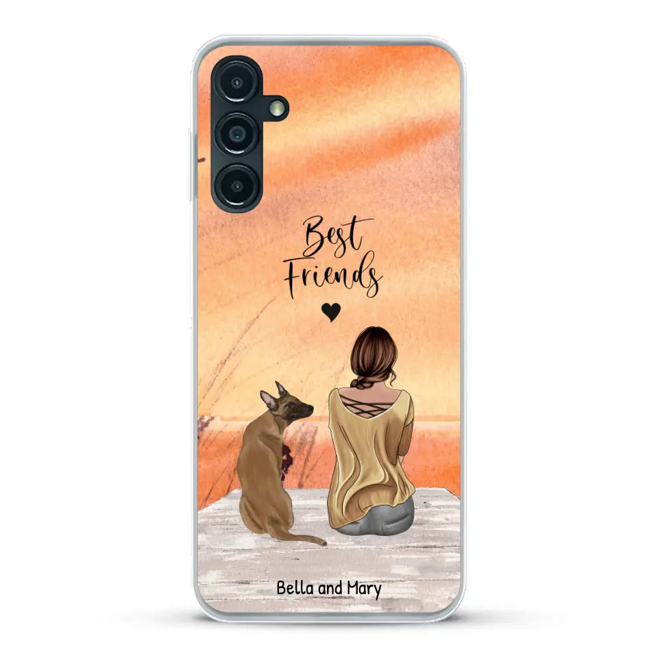 Together with my pet - Personalised Phone Case