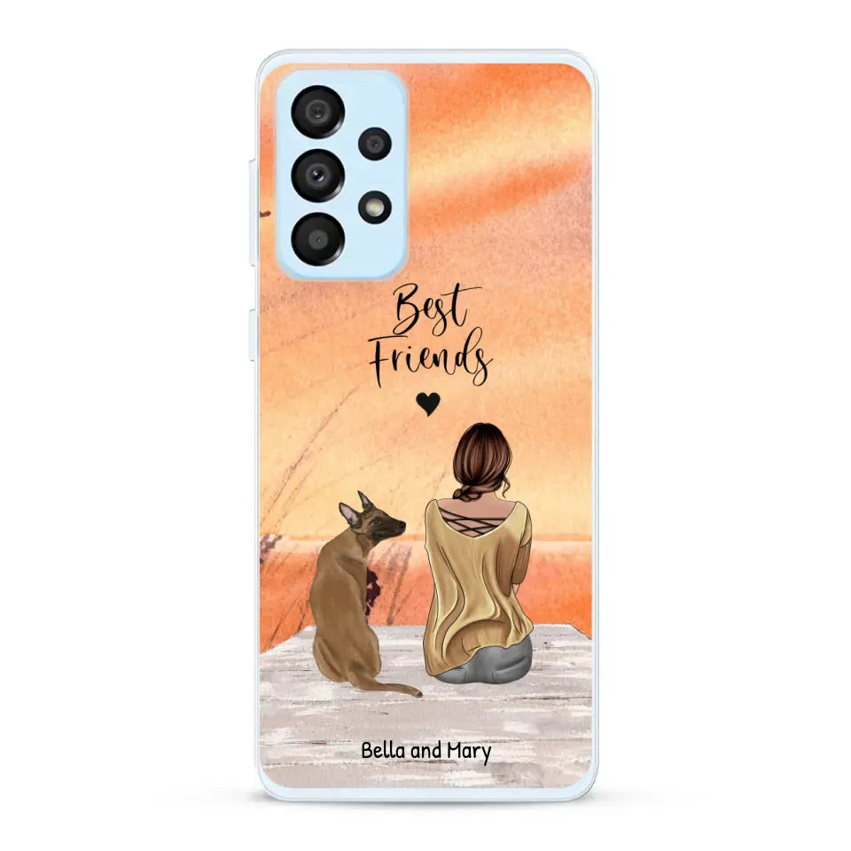 Together with my pet - Personalised Phone Case