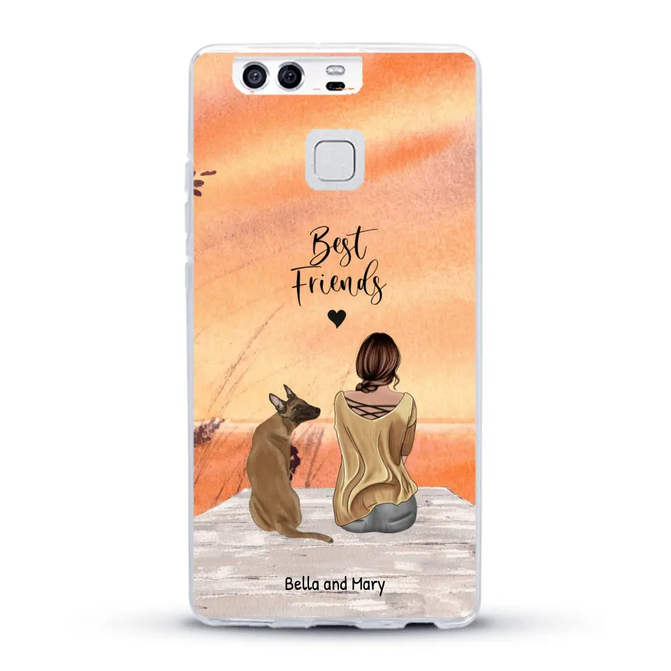 Together with my pet - Personalised Phone Case