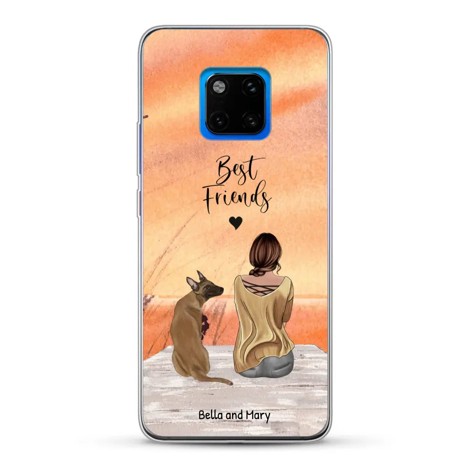 Together with my pet - Personalised Phone Case