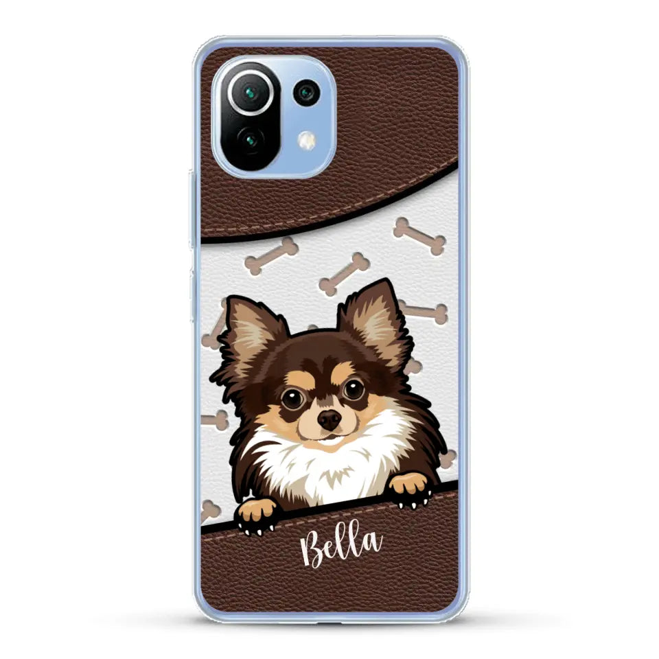 Pet leather look - Personalised Phone Case