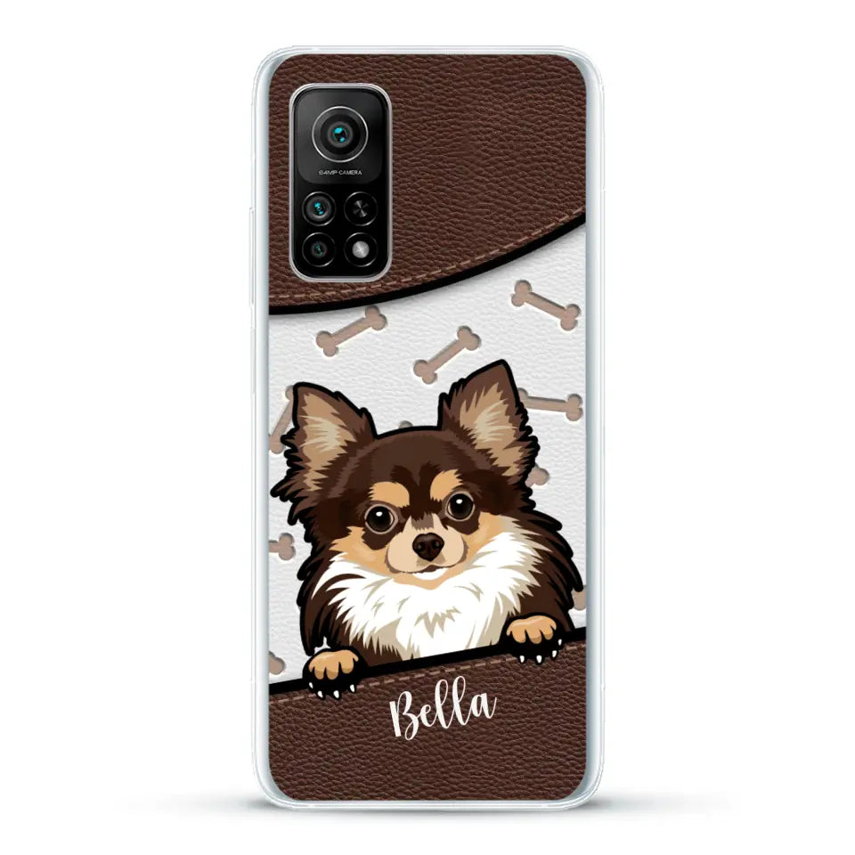 Pet leather look - Personalised Phone Case