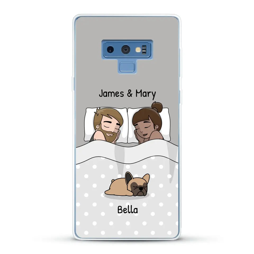 Cuddles with pets - Personalised Phone Case