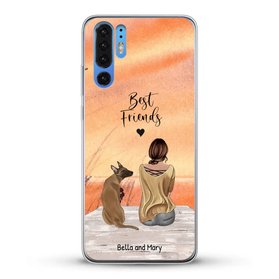 Together with my pet - Personalised Phone Case