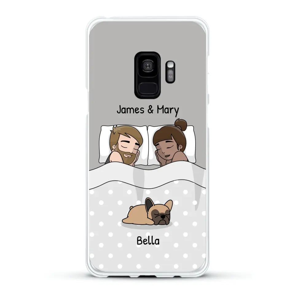 Cuddles with pets - Personalised Phone Case