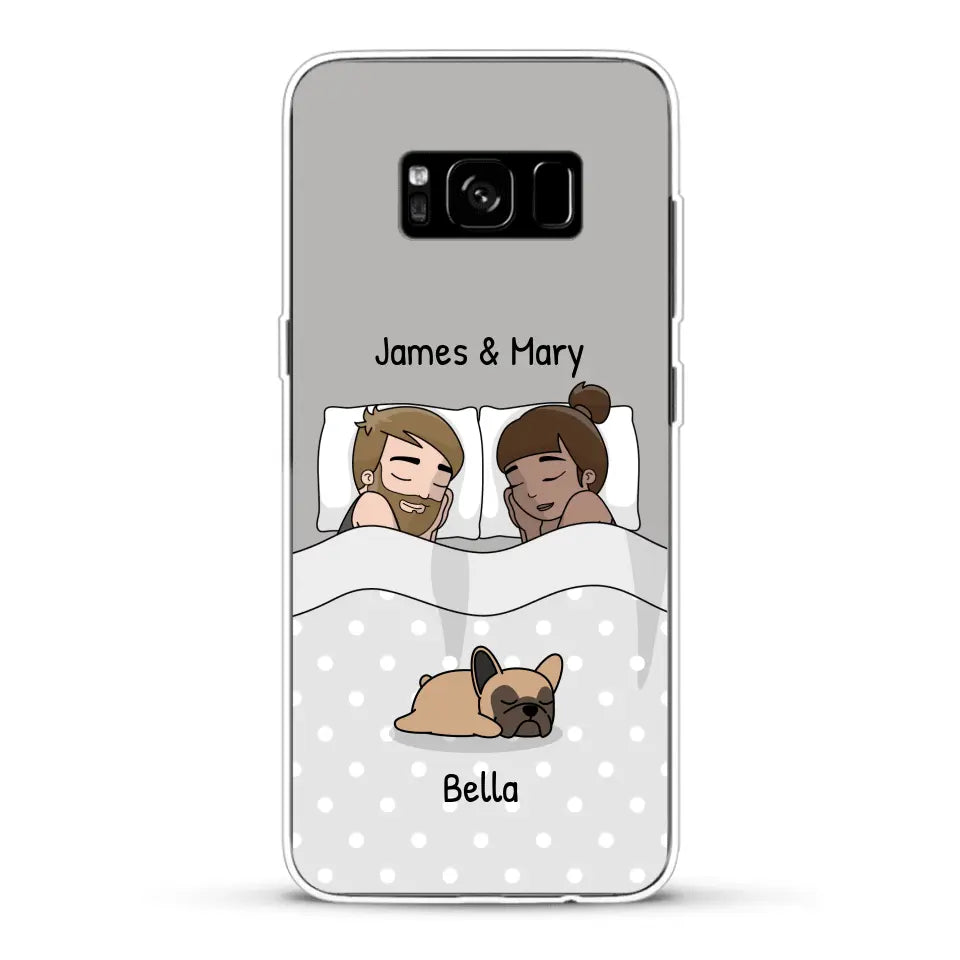 Cuddles with pets - Personalised Phone Case