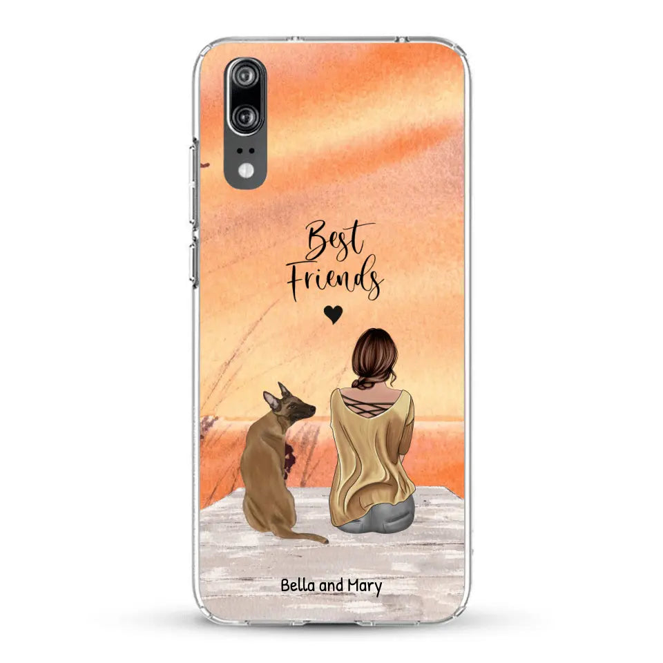 Together with my pet - Personalised Phone Case