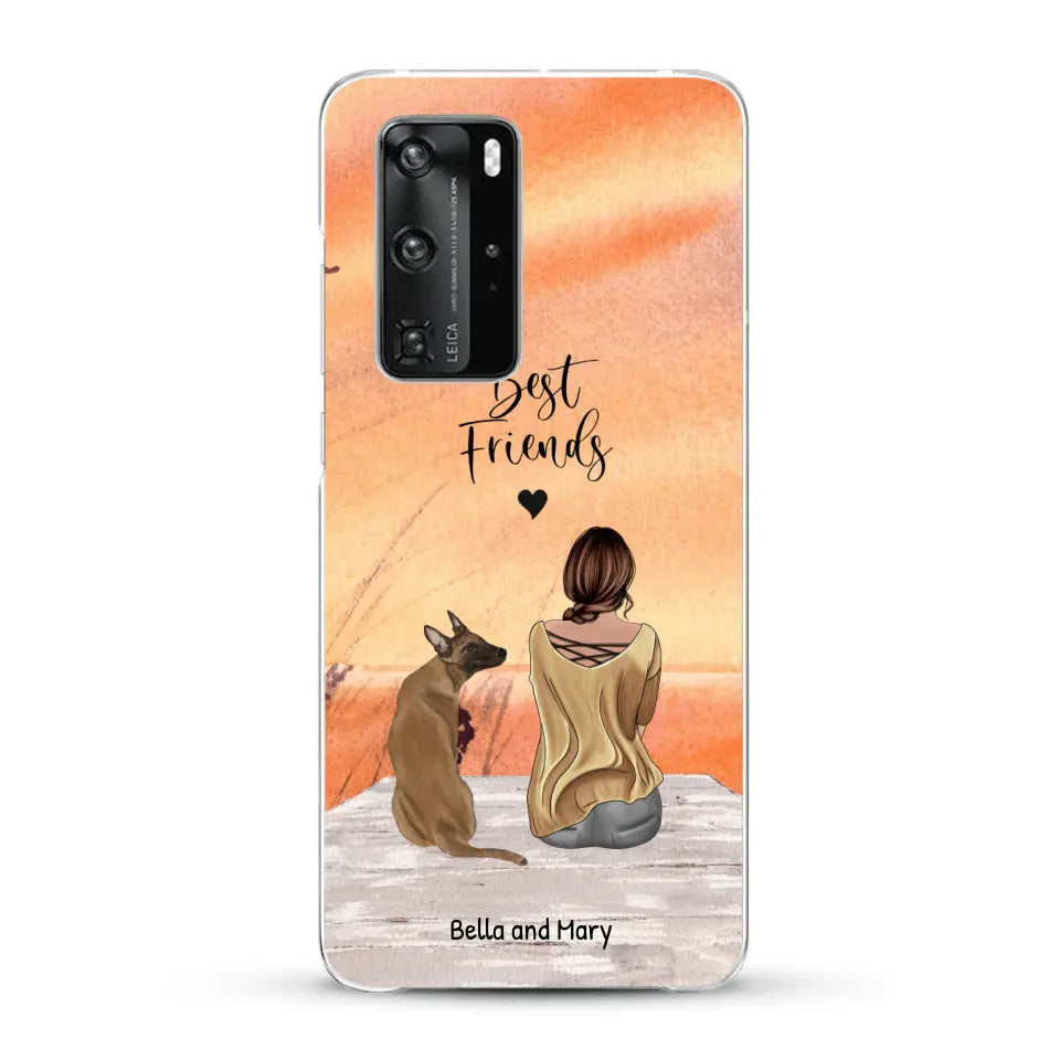 Together with my pet - Personalised Phone Case