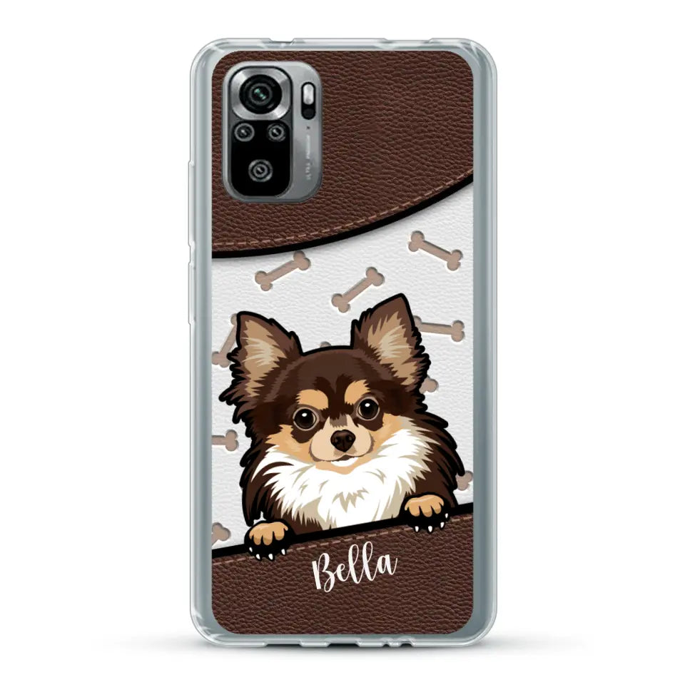 Pet leather look - Personalised Phone Case