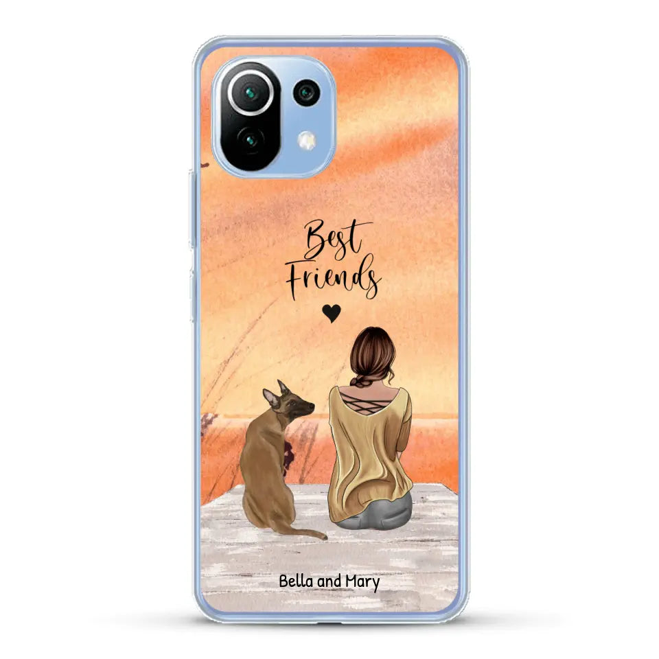 Together with my pet - Personalised Phone Case