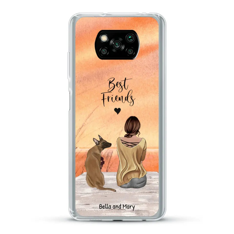 Together with my pet - Personalised Phone Case