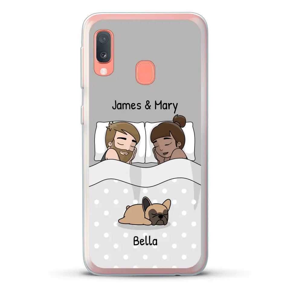 Cuddles with pets - Personalised Phone Case