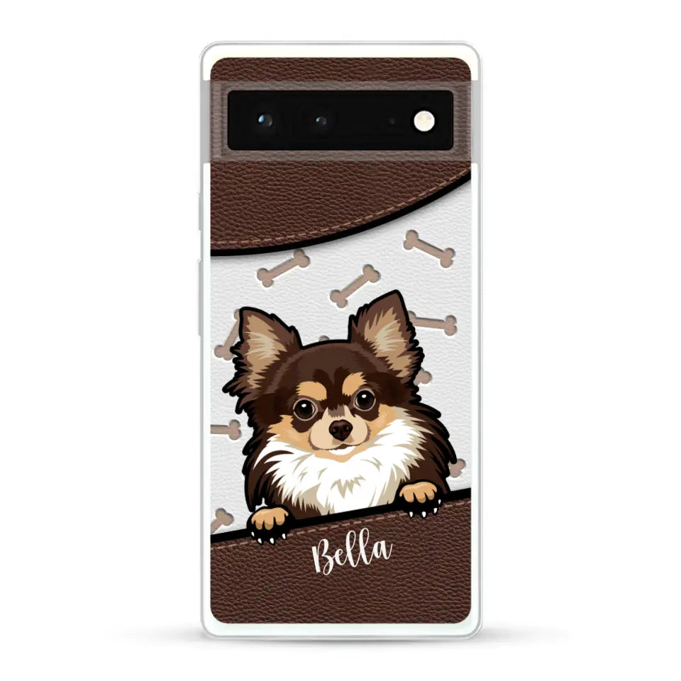 Pet leather look - Personalised Phone Case