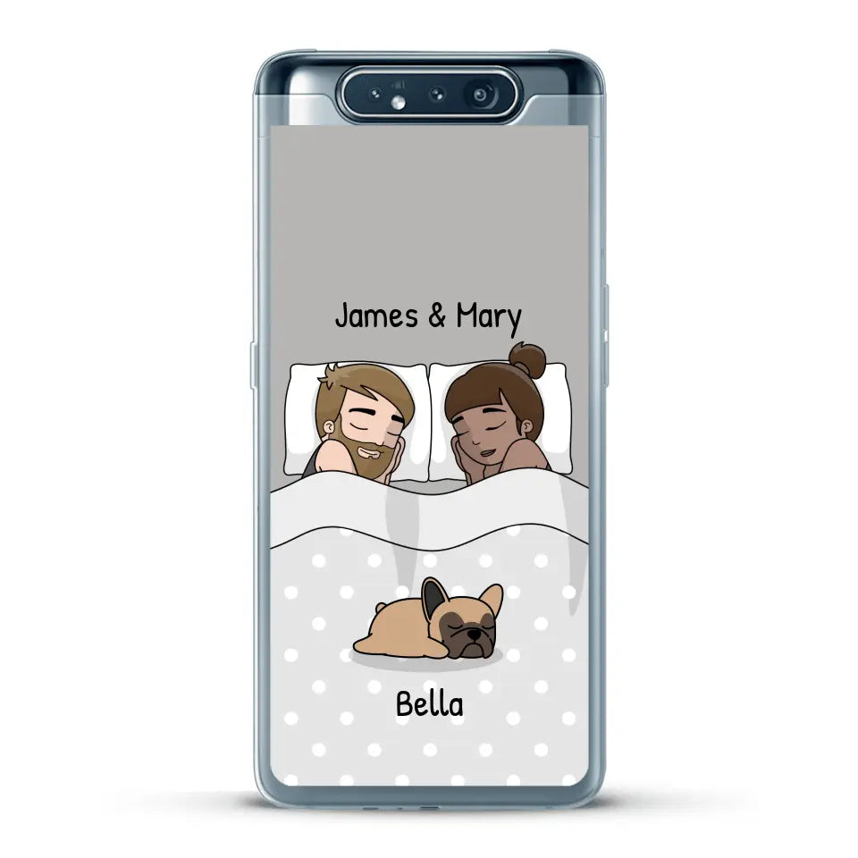 Cuddles with pets - Personalised Phone Case