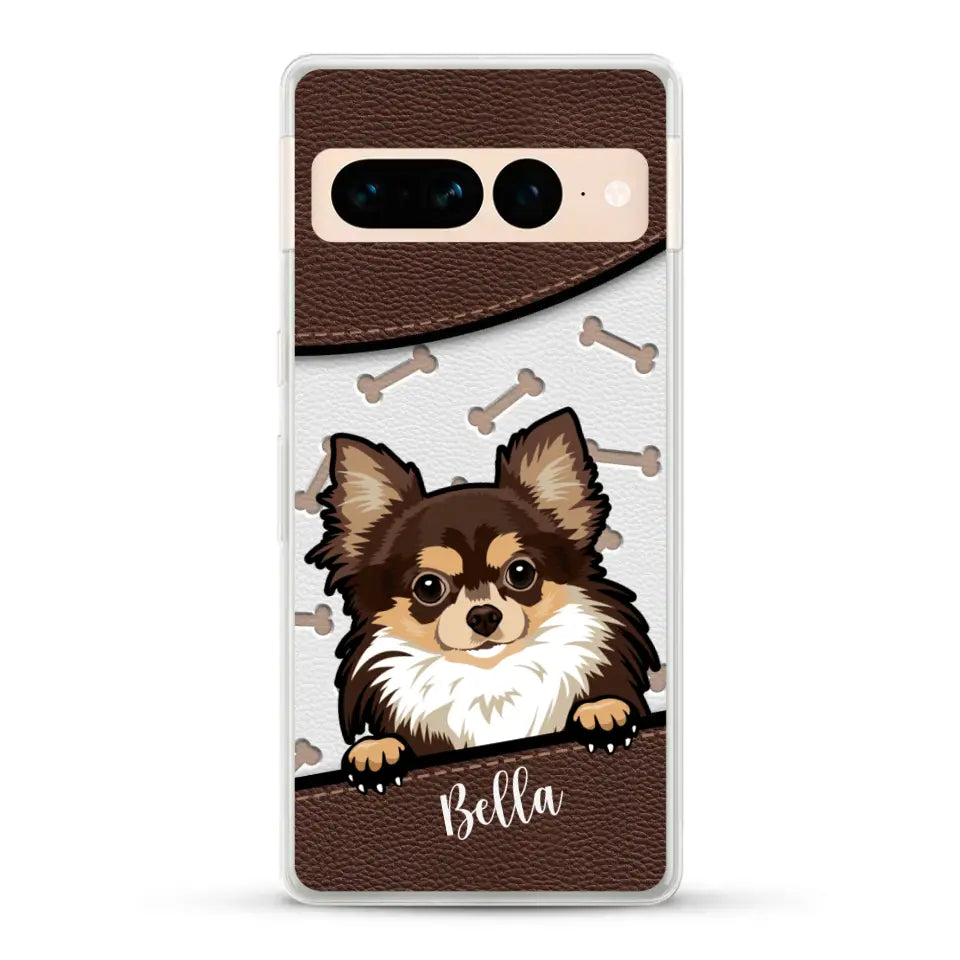 Pet leather look - Personalised Phone Case