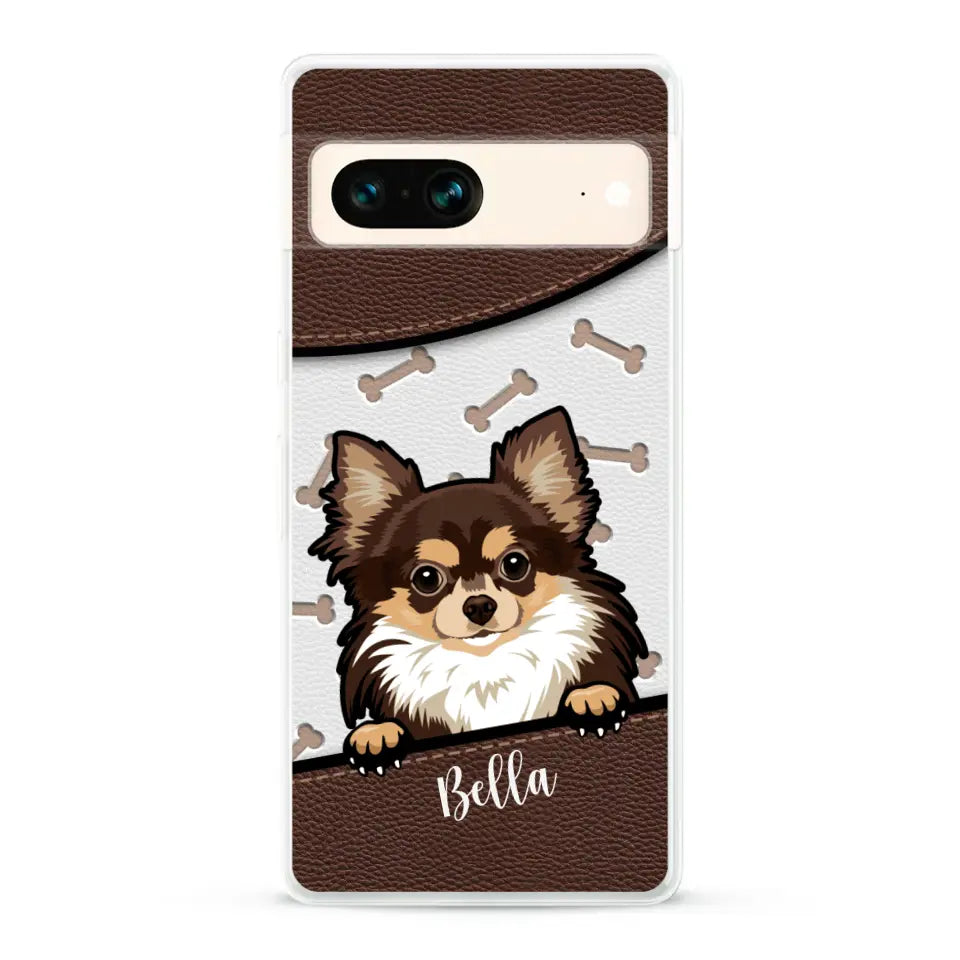 Pet leather look - Personalised Phone Case