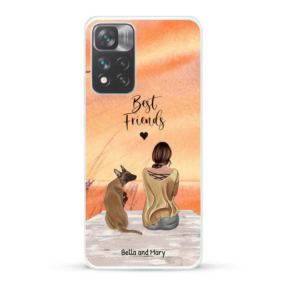 Together with my pet - Personalised Phone Case