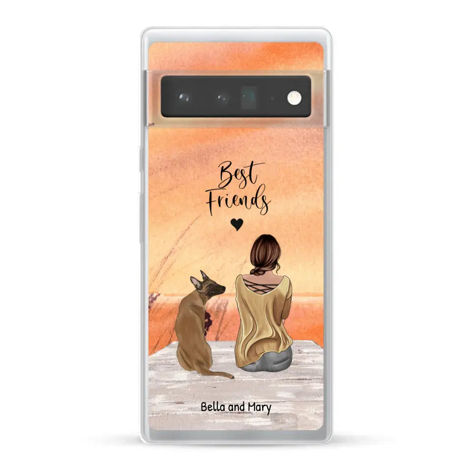 Together with my pet - Personalised Phone Case