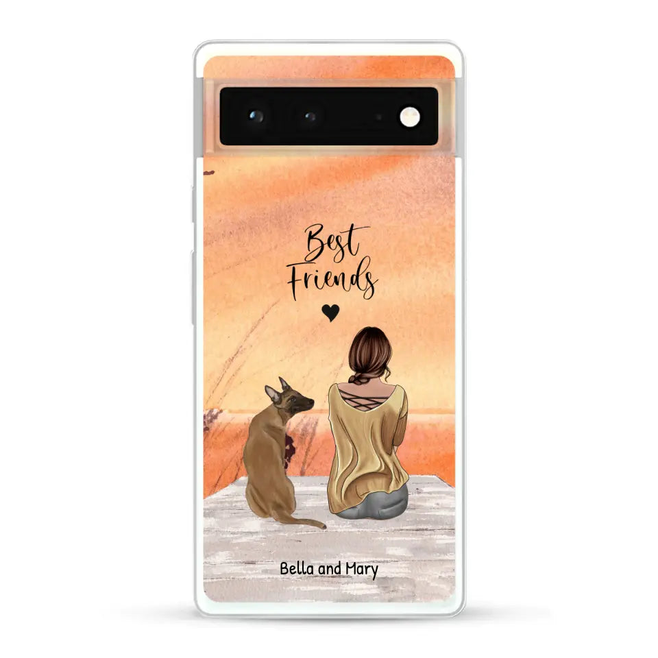 Together with my pet - Personalised Phone Case