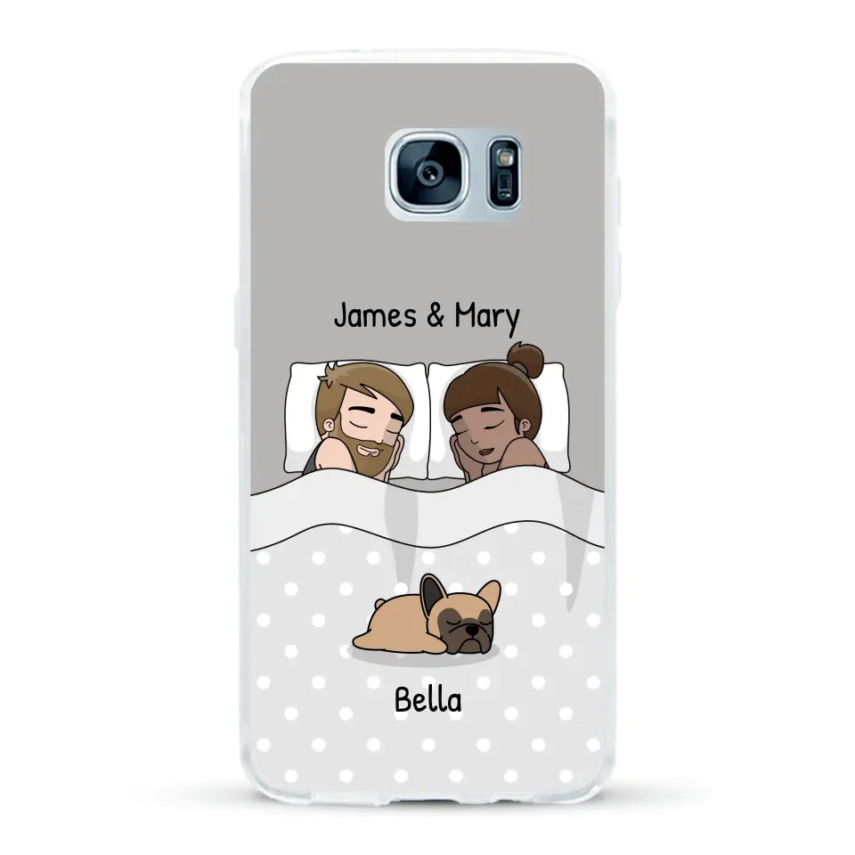 Cuddles with pets - Personalised Phone Case