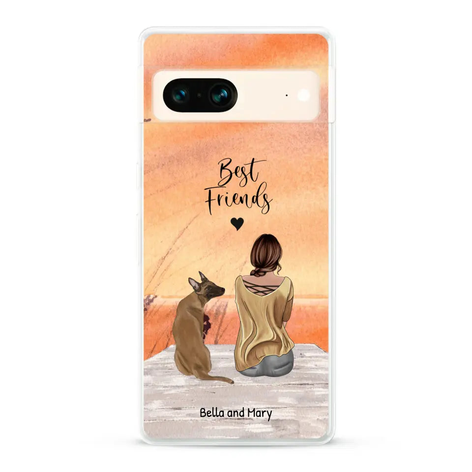 Together with my pet - Personalised Phone Case