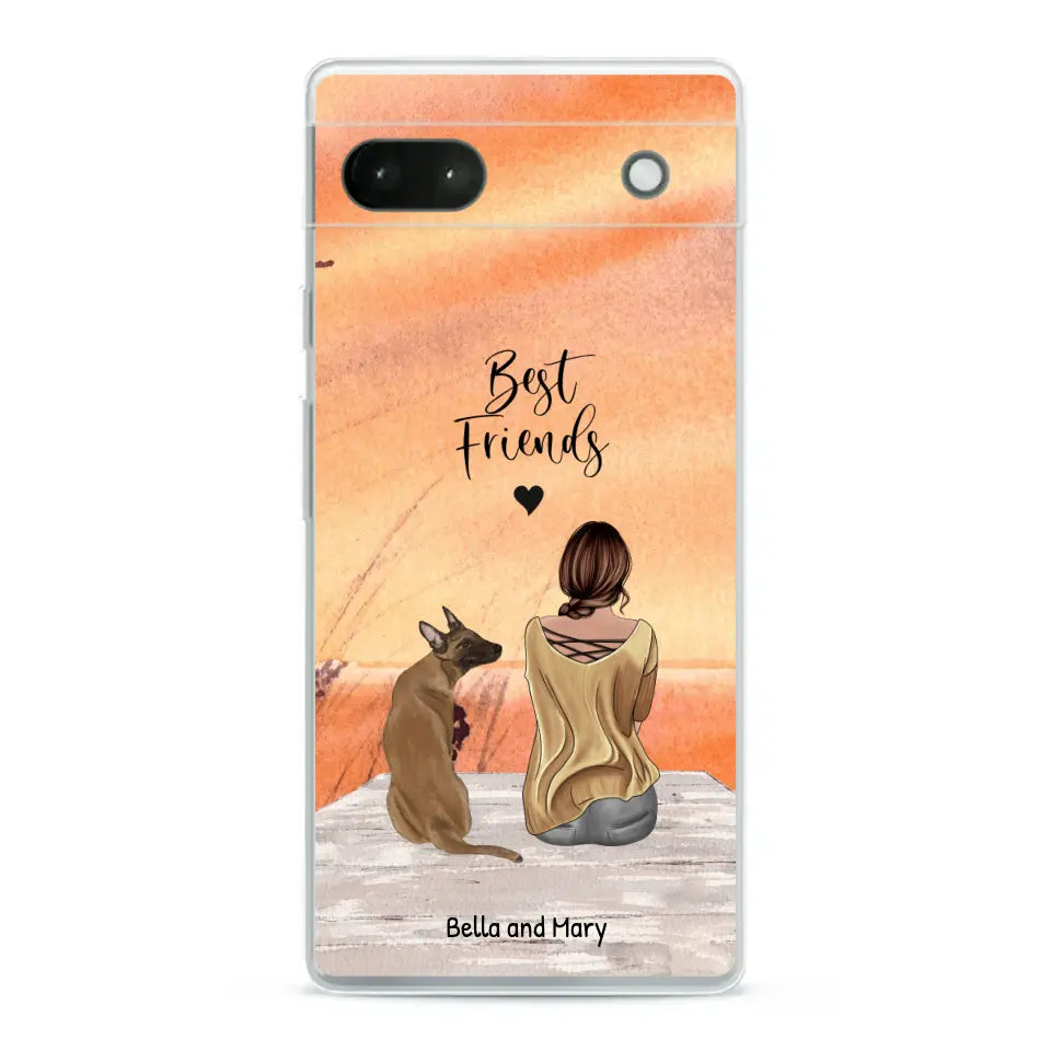 Together with my pet - Personalised Phone Case