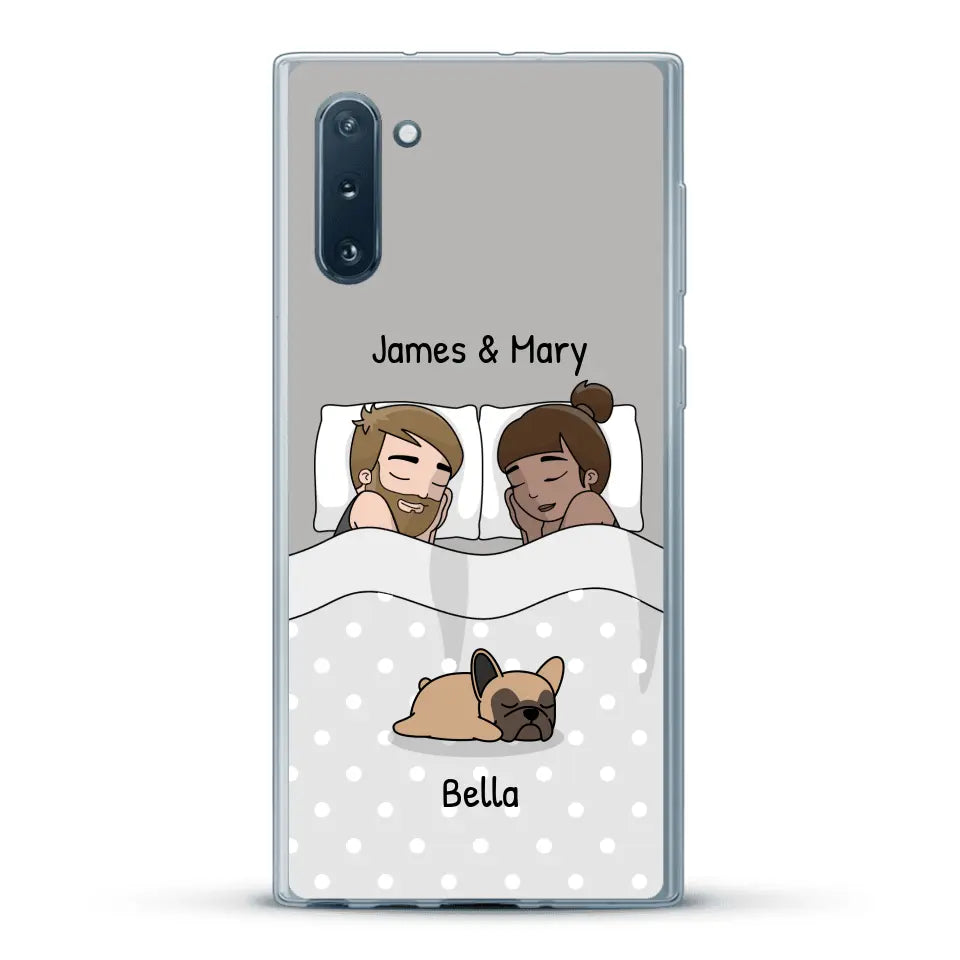 Cuddles with pets - Personalised Phone Case