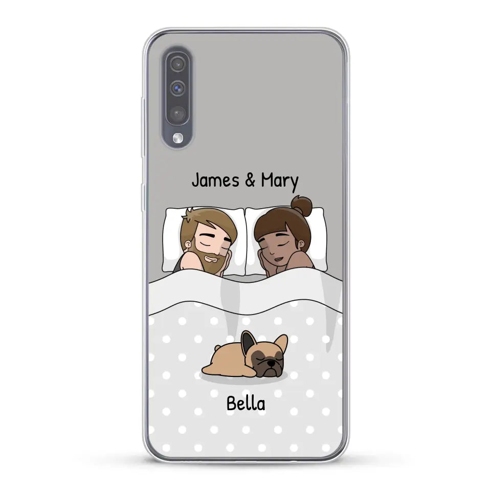 Cuddles with pets - Personalised Phone Case