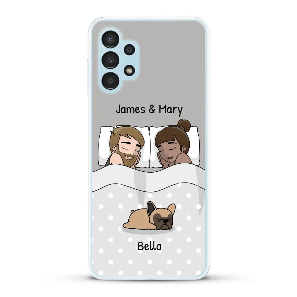 Cuddles with pets - Personalised Phone Case