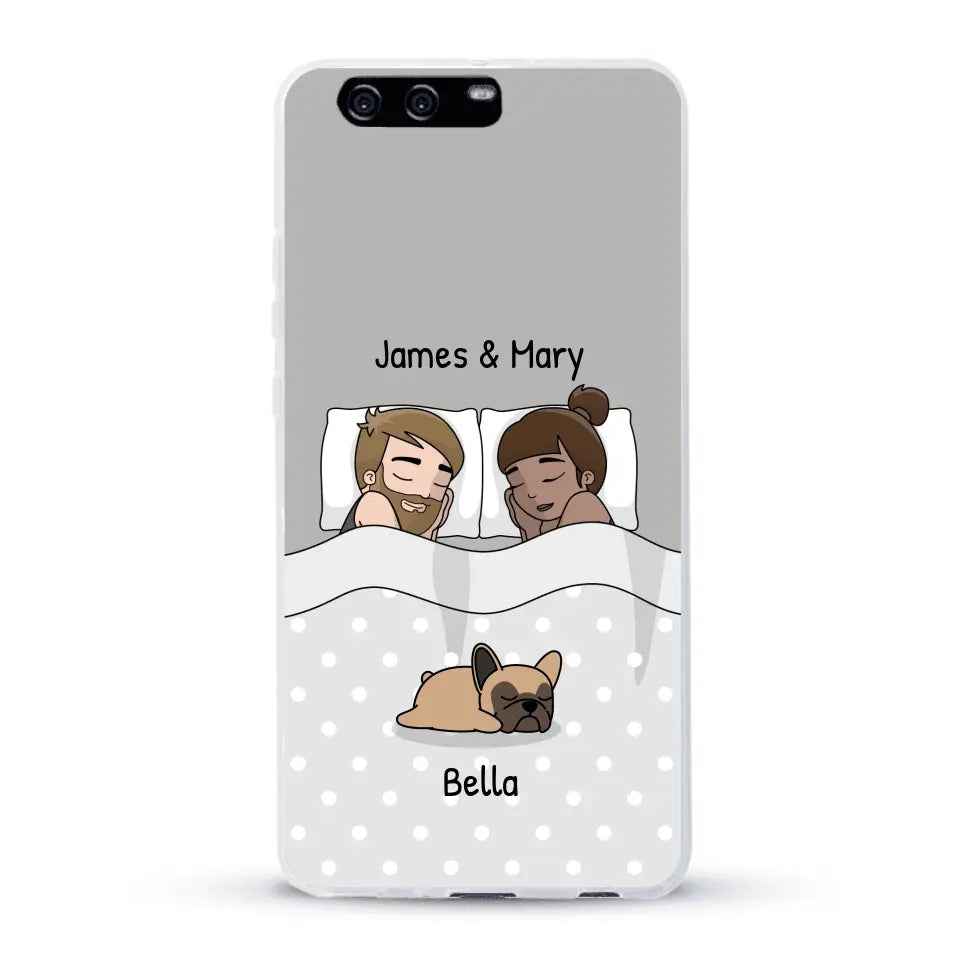 Cuddles with pets - Personalised Phone Case