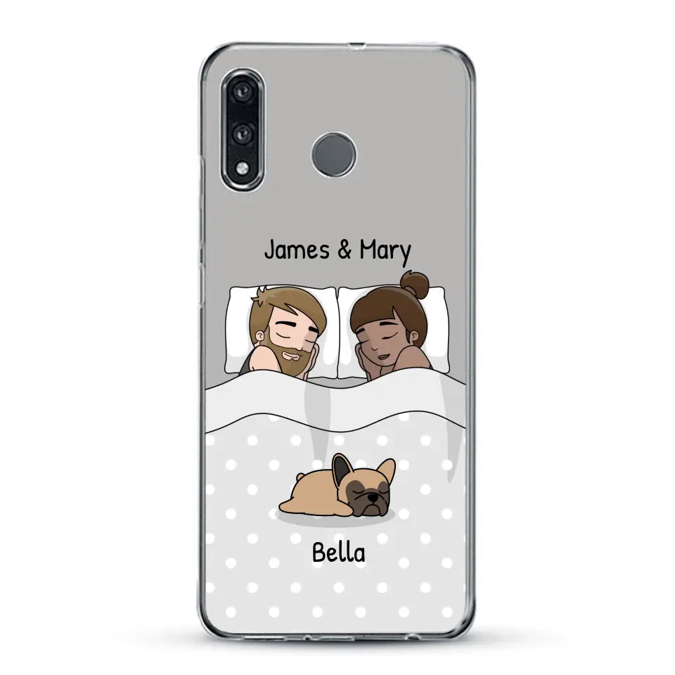 Cuddles with pets - Personalised Phone Case